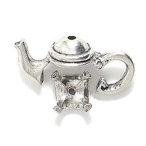 PW3143-S: Bead CAP SET Tea Pot Fits 10mm