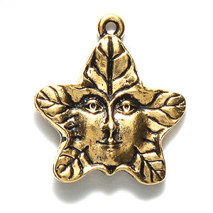 TC2121-AG: Charm Tree Spirit 21.75mm Ant GLD