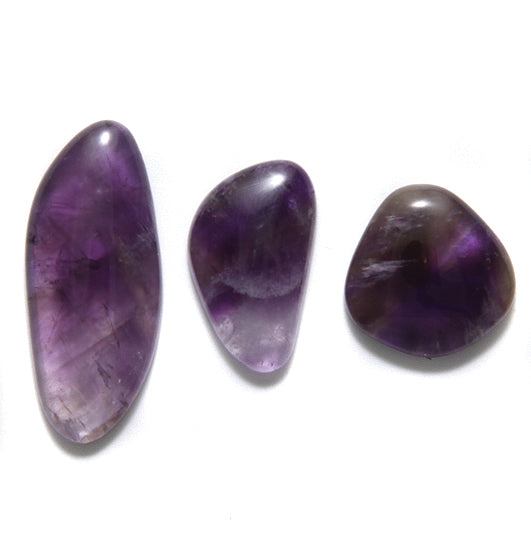 ST414-FM2: Amethyst Freeform Cabochon 12-15x19-28mm 1 Each