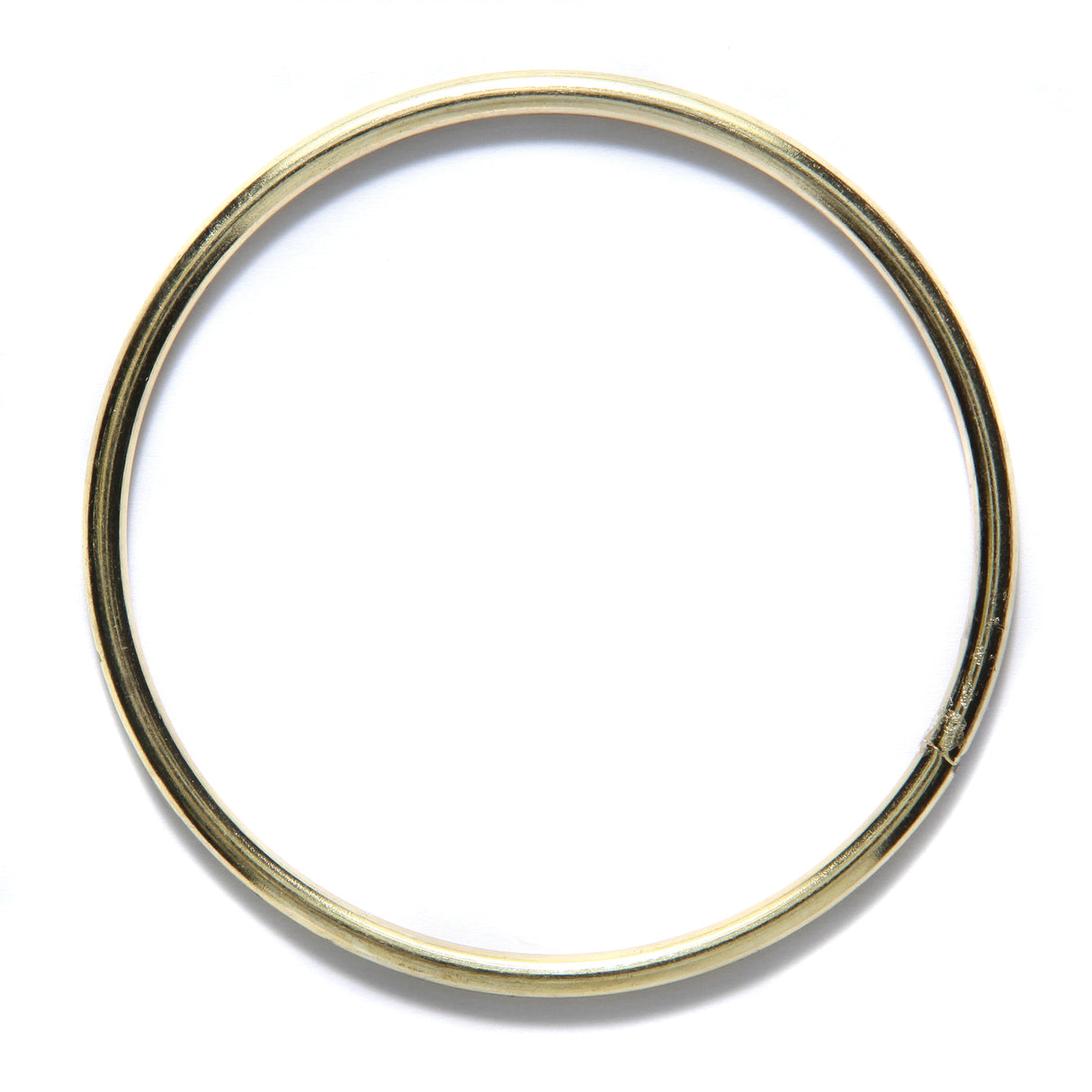 MH8-BR: Macrame Ring 8" Brass PLT