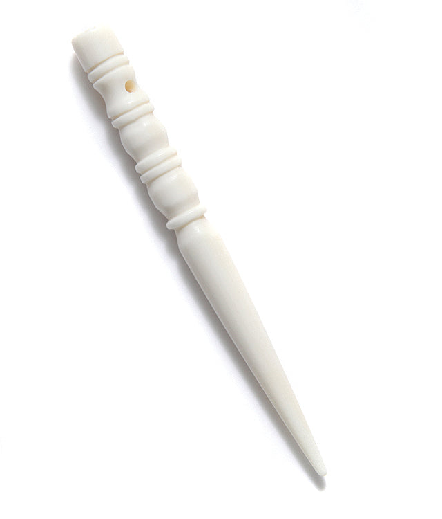 BN35235: Bone HairPin Carve 3.5"