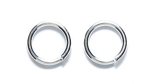 FI208-S1: Jump Ring Silver 8mm 18GA 53PC/7GM