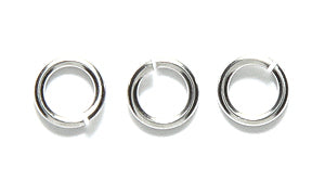 FI207-SN: Jump Ring Stainless 6mm 18GA 50PC/4.5GM