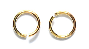 FI208-G1: Jump Ring Gold 8mm 18GA 53PC/7GM