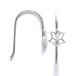 AM228: Amoracast SS Lotus Earring 1PR