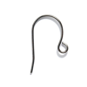 FI44-GM: Ear Wire Shepherds Hook GNMTL 21GA-6PR