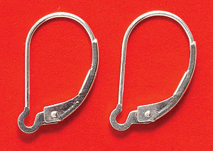 FI539-SS1: Earring Leverback Interchangeable Sterling