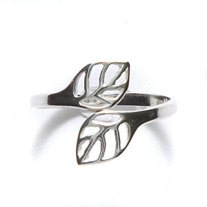 AM700: Amoracast SS Ring Leaf 12x18 Size 4-10