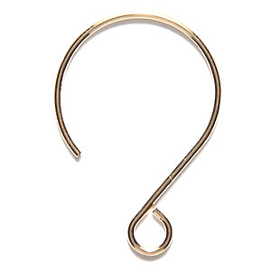 GF6611: Balloon Earwire .81x17x24mm GoldFill