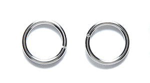 FI208-SN: Jump Ring Stainless Steel 8mm 18GA 7GM