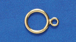 GF145-A: Toggle Clasp Loop Gold Filled 9mm - 1 Piece