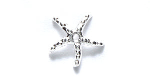 AM606: Amoracast SS Bead Cap Starfish 10