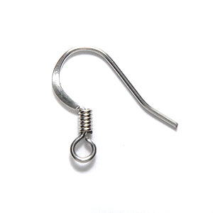 FI57-SU: Ear Wire French Style Small Surg Steel 144PR