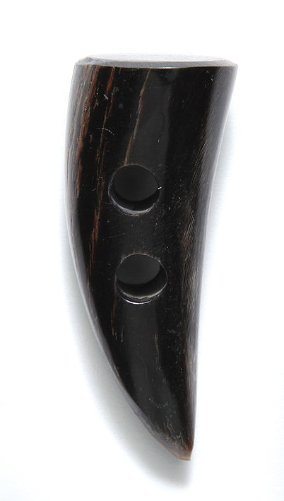 HR121-N: Buffalo Horn Natural Tip Toggle 2IN 3PC