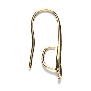 FI5012-G: Earring Hidden Loop 23mm Gold-2PR