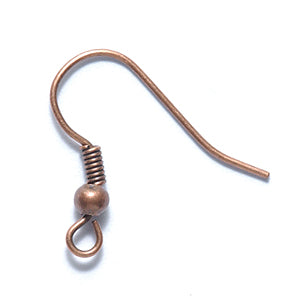 FI54-EAC: Earwire French Antique Copper 36PR