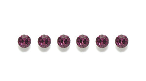 82RH298-18:  Xirius Chaton Amethyst Pp18 2.5mm-48PC