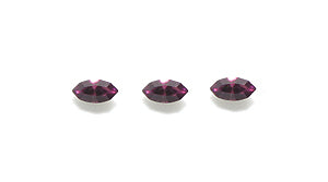 83RH298:  Xilion Navette R/S Amethyst 2x4mm-6PC