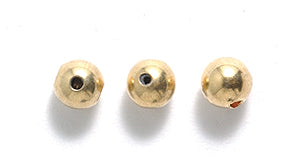 45FI173-G: Scrimps 4.5mm Round 1.04mm Inner Diameter Gold - 6 Pieces