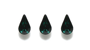 85RH287:  Xilion Pear R/S Emerald 4x6mm-6PC