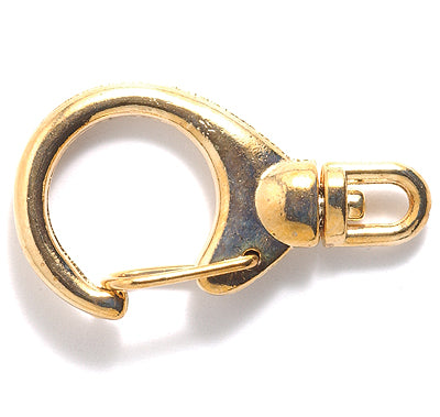 34FI647-G: Clasp Swivel Clip Gold 19x34mm 1PC