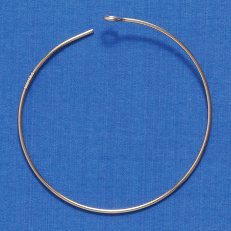 30FI56-1GF: Wire Hoop Earring GoldFill 21gax30mm