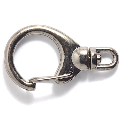 34FI647-GM: Clasp Swivel Clip GNMTL 19x34mm 1PC