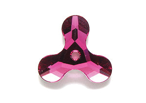 28CT295-12:  Molecule Lochrosen Fuchsia 13mm-1PC