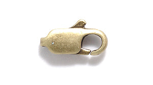 12FI143-AB: Clasp Lobster ANT Brass 12x5 3PC