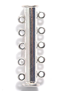 5FI357-S: Clasp Slide Magnetic 5-strand SPL 30mm 1SE