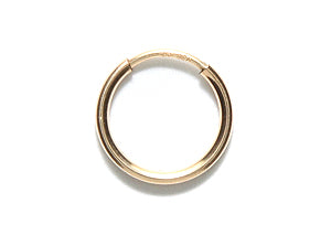 12FI55-GF: Earring Endless Hoop 12mm GoldFill