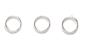 JRS06SP: Soldered Jump Ring 6mm SPL 19GA 144PC