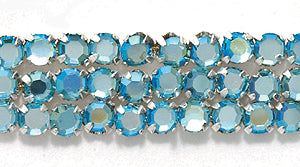 3RH562: Preciosa Rosemontee Aqua AB Silver 3mm-144PC