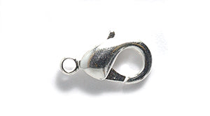 9FI644-S: Clasp LobsterSilver 9x5mm 24PC