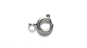 5FI100-SN: Stainless Steel Spring Ring Clasp 5mm 4PC