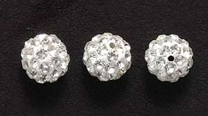 6RS212: Polymer Bead Crystal R/S Pave 6mm