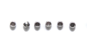 1FI160-AS: Crimp Bead Smooth ANT Silver 2mm 72PC