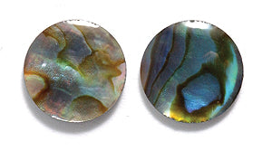 10AB558-C: Abalone Cabochon Natural 10mm