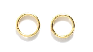 7FI211-G: Split Ring Gold 7mm 48PC/7GM