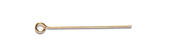 1FI63-G: Eye Pin Gold 1IN 21GA 110PC/14GM