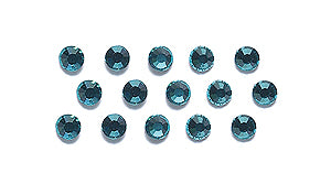 6RH285-H: Preciosa Viva Ss6 Blue Zircon H/Fix-288PC