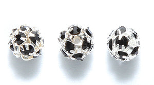 6CC109-BS: CZ R/S Ball Jet Silver 6mm-24PC