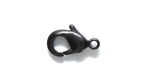 9FI644-MB: Clasp Lobster Matte Black 9x5mm 24PC