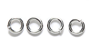 4FI206-S: Jump Ring Round Silver 5mm 18ga 90PC/7GM