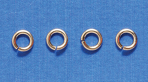 4FI199-GF: Locking Jump Ring Gold Fill 4mm 20 Gauge - 10 Piece