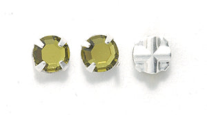 5RH283R: Preciosa Viva Rosemontee Olivine 5mm-24PC