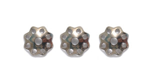 6FI260-GM: Bead Cap Filigree GNMTL 6mm-20PC