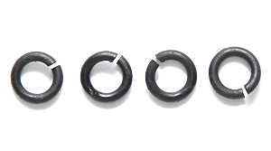 4FI206-MB: Jump Ring Matte Black 5mm 18GA 90PC/7GM