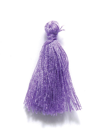 1TA197-C: Cotton Tassel Purple 1 Inch 20 Piece 1 Package