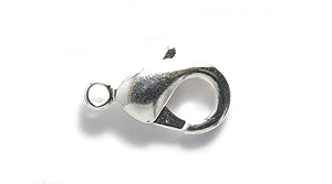 12FI644-S: Clasp Lobster Silver 12x7mm 24PC